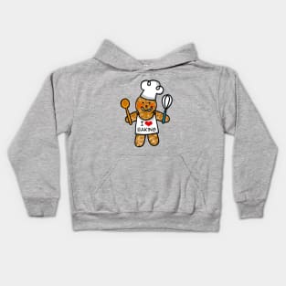 I love baking cookie Kids Hoodie